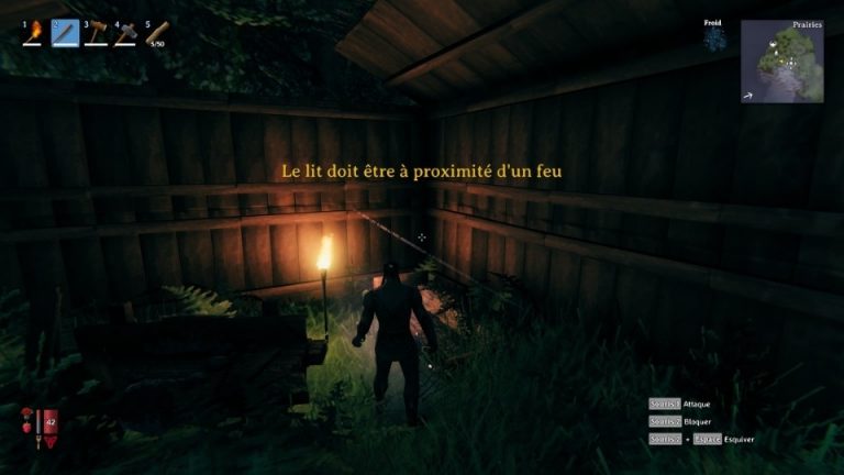 Le lit a besoin d’un feu à proximité